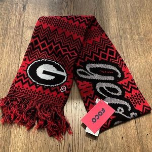 NWT Georgia Bulldogs Scarf